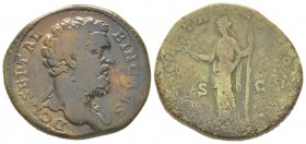 Septime Severe 193 - 211 pour Clodius Albinus Sestertius, Rome, 194, AE 25.71 g Avers : D CL SEPT ALBIN CAES Buste à droite, l'épaule gauche drapée. R...