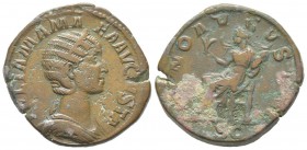 Severus Alexander 222 - 235 pour Julia Mamaea Sestertius, Rome, 222-235, AE 20 g Avers: IVLIA MAMEA AVGVSTA Buste diademé et drapé à droite Revers: IV...