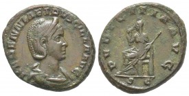 Trajanus Decius 249 - 251 pour Herennia Etruscilla As, Rome, 249-251, AE 10.61 g Avers: HERENNIA ETRVSCILLA AVG Buste diademé et drapé à droite Revers...