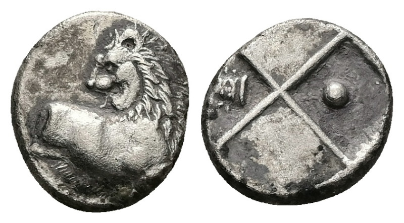 Thrace, Chersonesos. AR Hemidrachm, 2.03 g 13.47 mm. Circa 386-338 BC. 
Obv: For...
