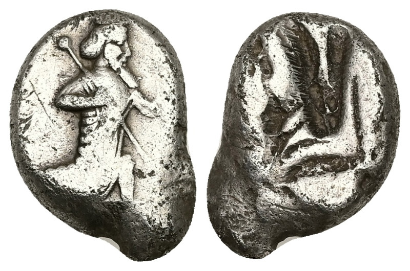 Persia, Achaemenid Empire. Artaxerxes I - Artaxerxes II (c. 450-375 BC). AR Sigl...