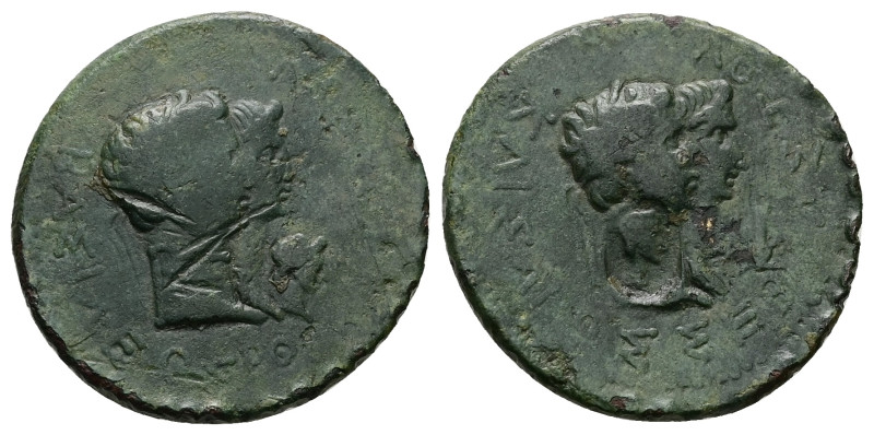 Kings of Thrace. Rhoemetalkes I and Pythodoris, with Augustus and Livia, c. 11 B...