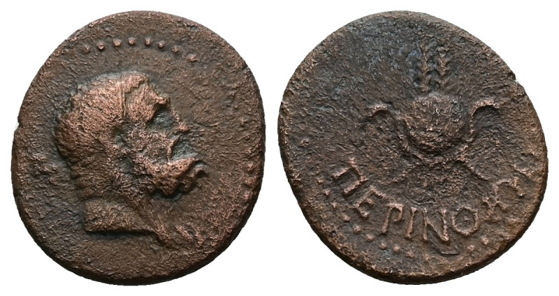 Thrace, Perinthus. Pseudo-autonomous, c. AD 1st century. AE. 3.34 g. 19.12 mm.
O...