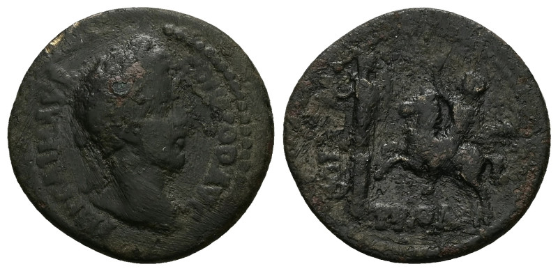 Troas, Alexandria Troas. Commodus, c. AD 184–190. AE. 7.13 g. 25.62 mm.
Obv: IM...