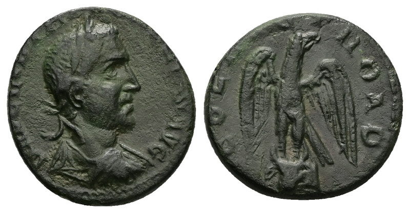 Troas, Alexandria Troas. Trebonianus Gallus, AD 251–253. AE. 4.61 g. 20.40 mm.
O...