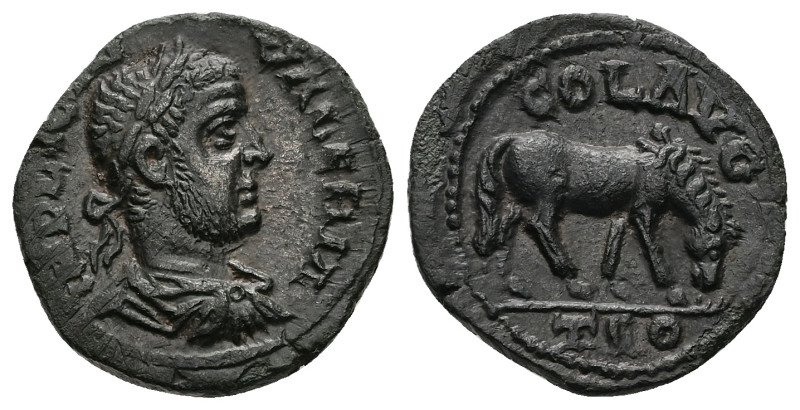 Troas, Alexandria Troas. Valerian I, AD 253–260. AE. 6.45 g. 22.33 mm.
Obv: IMP ...