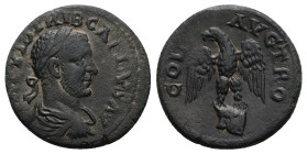 Troas, Alexandria. Trebonianus Gallus, AD 251-253. AE. 5.05 g. 21.86 mm.
Obv: IMP VIB TRIB GALLVS AV. Laureate, draped and cuirassed bust of Gallus, r...