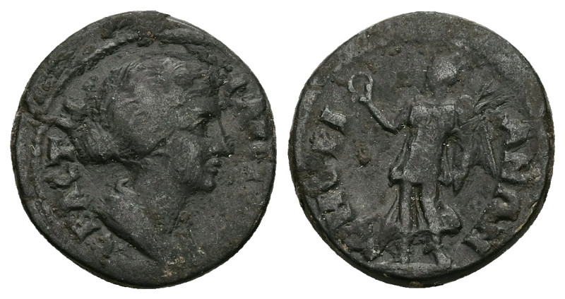 Phrygia, Amorium. Faustina II, c. AD 152–176. AE. 5.00 g. 19.13 mm. Reign of Ant...