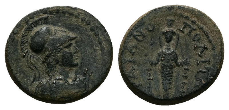 Phrygia, Traianopolis. Pseudo-autonomous, Time of Hadrian (AD 117-138). AE. 3.23...