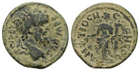 Pisidia, Antioch. Septimius Severus, AD 193-211. AE. 5.57 g. 23.89 mm.
Obv: [IMP C L SEPT] SEVERVS. Laureate head of Septimius Severus, right.
Rev: AN...