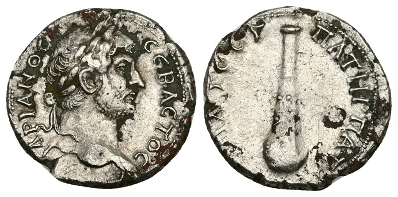 Cappadocia, Caesarea. Hadrian, AD 117-138. AR, Didrachm. 6.20 g. 21.46 mm.
Obv: ...