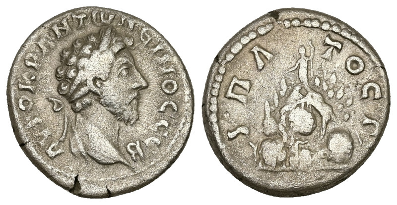 Cappadocia, Caesaraea-Eusebia, Marcus Aurelius, AD 161-180. AR, Didrachm. 6.38 g...