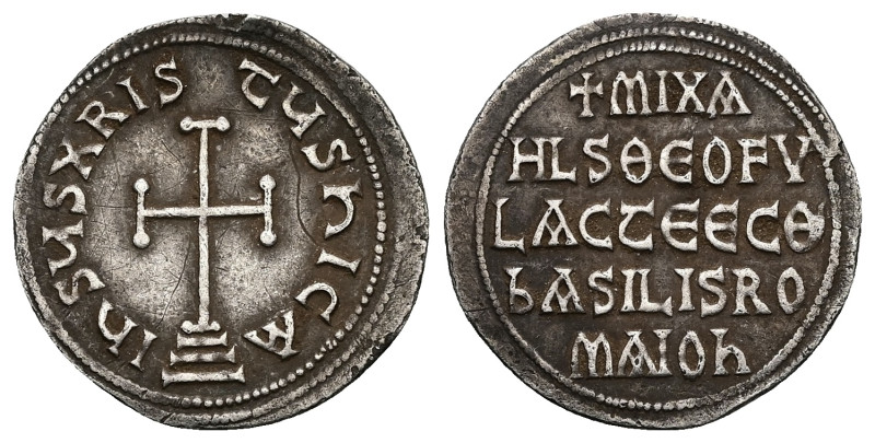 Michael I Rhangabe and Theophylactus, AD 811-813. AR, Miliaresion. 1.94 g. 22.94...