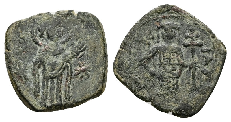 Empire of Nicaea. John III Ducas-Vatatzes, AD 1222-1254. AE, Tetarteron. 1.75 g....