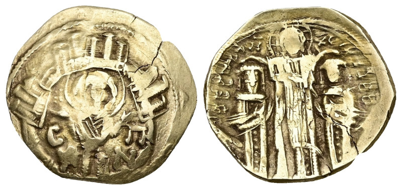 Andronicus II Palaeologus and Michael IX, AD 1282-1328. AV, Hyperpyron. 3.87 g. ...