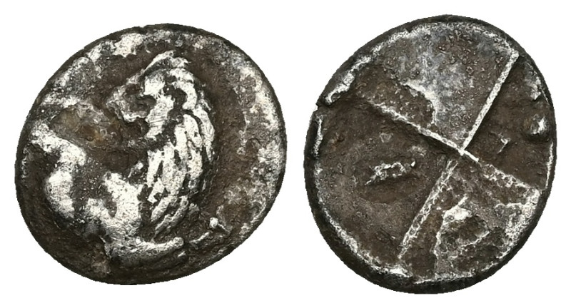 Thrace, Chersonesos. AR Hemidrachm, 2.00 g 14.09 mm. Circa 386-338 BC. 
Obv: For...