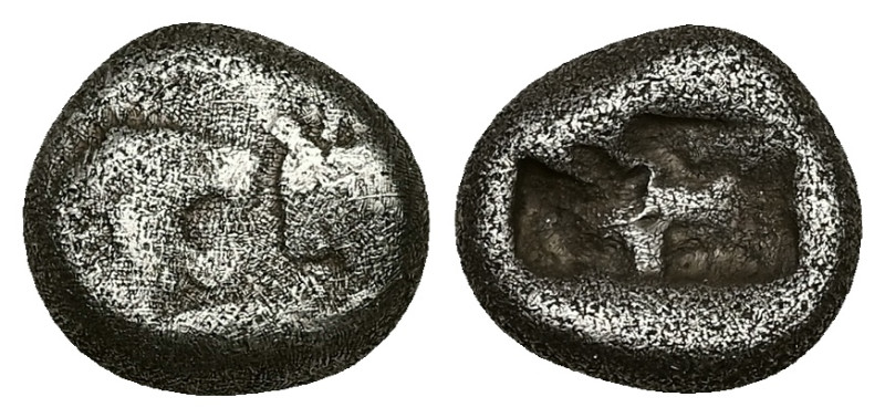 Kings of Lydia, Sardes. Kroisos. AR 1/3 Stater. 3.37 g 12.80 mm. Circa 564/53-55...