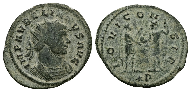 Aurelian, AD 270-275. Antoninianus. 3.52 g. 24.18 mm. Siscia.
Obv: MP AVRELIANVS...