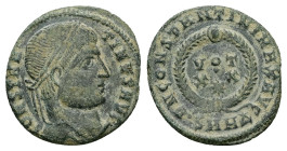 Constantine I ‘The Great’, AD 307-337. AE, Follis. 2.20 g. 19.15 mm. Heraclea.
Obv: CONSTANTINVS AVG. Head of Constantine I, laureate, right.
Rev: D...