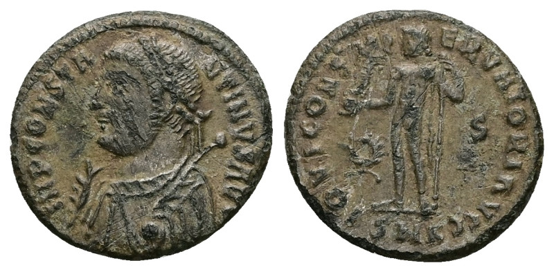 Constantine I ‘The Great’, AD 307-337. AE, Follis. 2.57 g. 18.27 mm. Kyzikos. 
O...