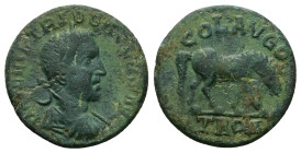 Troas, Alexandria. Trebonianus Gallus, AD 251-253. AE. 4.93 g. 21.27 mm. 
Obv: IMP C VIBI TRIBV GALLVS AVG. Laureate, draped and cuirassed bust of Gal...