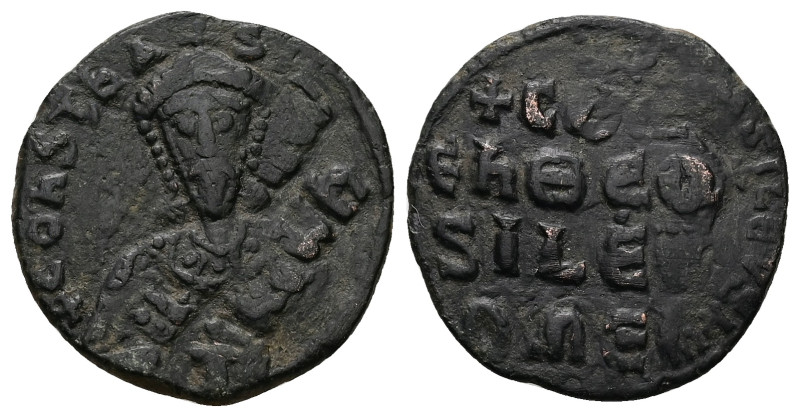 Constantine VII Porphyrogenitus, AD 913-959. AE, Follis. 5.79 g. 24.44 mm. Const...