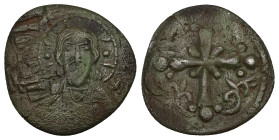 Anonymous Follis, Class I. Nicephorus III Botaniates, AD 1078-1081. AE, Follis. 3.62 g. 22.11 mm. Constantinople.
Obv: IC - XC to left and right of bu...