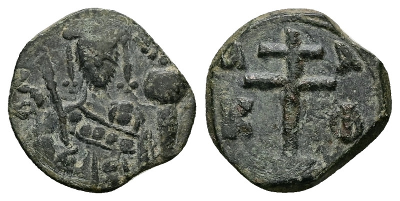 Alexius I Comnenus, AD 1081-1118. AE, Tetarteron. 2.08 g. 16.63 mm. Uncertain mi...