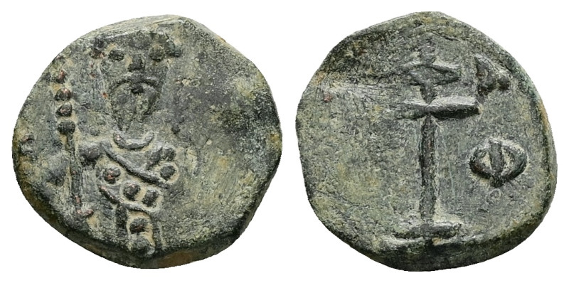 Alexius I Comnenus, AD 1081-1118. AE, Tetarteron. 2.25 g. 16.49 mm. Uncertain mi...