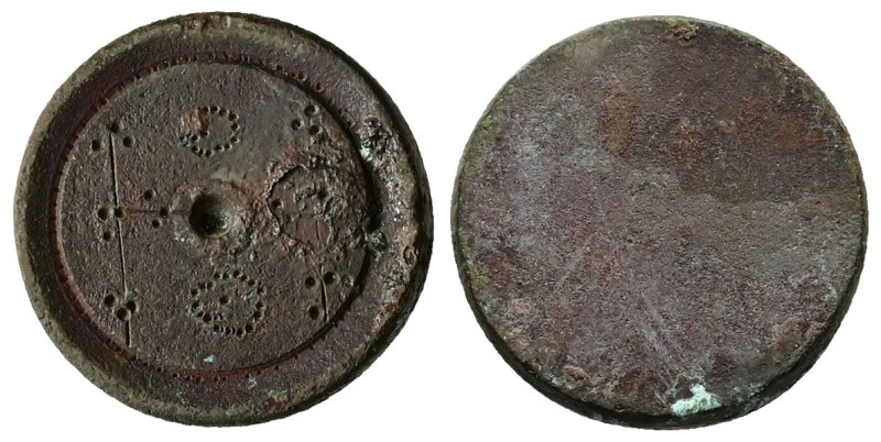 PB Eastern Mediterranean/Aegean. Byzantine one nomisma weight (AD 6th–7th centur...