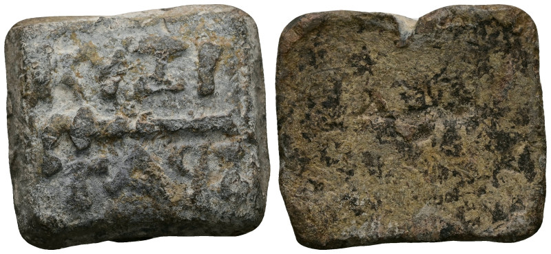 PB Mysia, Cyzicus. Tetarton weight (1st century BC–2nd century AD) 
Square in fo...