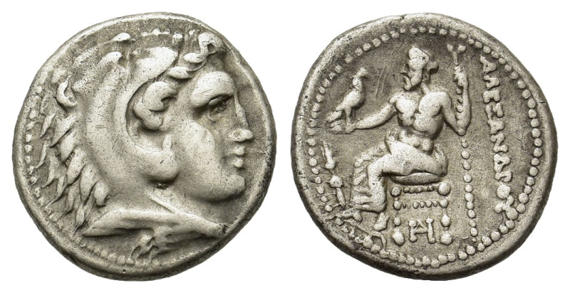 Kings of Macedon. Alexander III The Great. Circa 325-323 BC. AR Drachm (16,4 mm,...