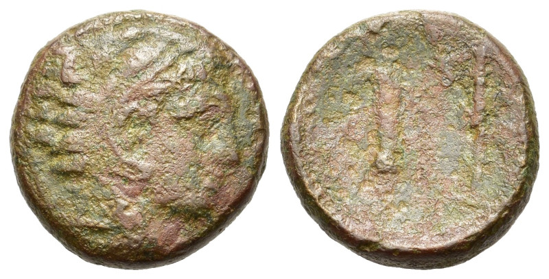 Kings of Macedon. Alexander III the Great. 336-323 BC. Æ (17,7 mm, 6 g). Macedon...