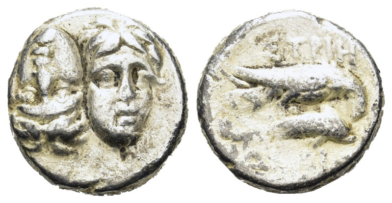 Moesia, Istrus, c. 380-280 BC. AR Drachm (17,5 mm, 4,85 g). AMNG I/1 164.439. Ve...