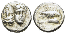 Moesia, Istrus, c. 380-280 BC. AR Drachm (17,5 mm, 4,85 g). AMNG I/1 164.439. Very fine.