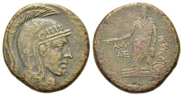 Pontos, Amisos. Circa 109-89 BC. Æ (30 mm, 20 g)