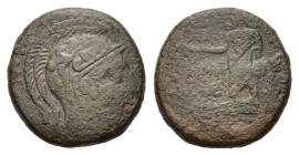 Pontos, Amisos. Circa. 109-89 BC. Æ (27 mm, 18,8 g). SNG BM Black Sea 1167. About very fine.