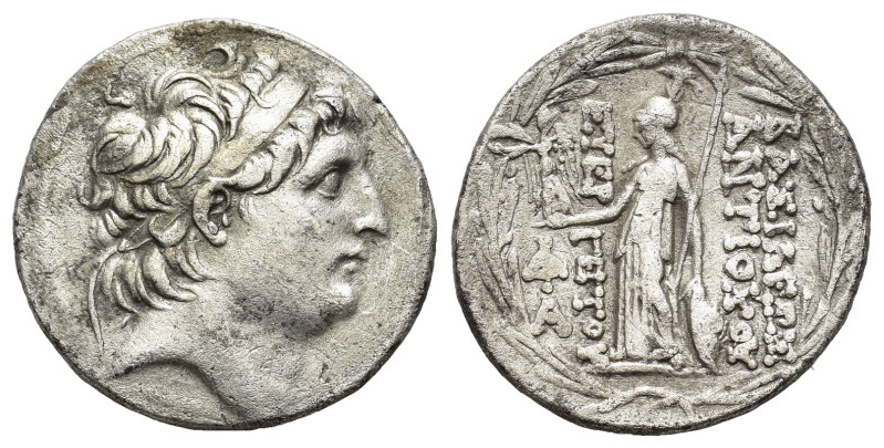 Seleukid Kings. Antiochos VII. 138-129 BC. AR Tetradrachm (29,5 mm,16,3 g). Diad...