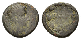 Augustus. 27 BC-AD 14. Æ (22,9 mm, 9,7 g) Syria, Seleucis and Pieria. Antioch. Struck c. 27-23 BC. RPC I 4100. Very fine.