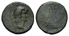 Nero. AD 54-68. Æ (20,1 mm, 3,5 g) Uncertain mint. Fine.