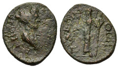 Sabina as Augusta. AD 128-137. Æ (22,8 mm, 5 g). Thrace, Perinthus. Varbanov 100. Good fine.