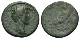 Marcus Aurelius as Caesar. AD 139-161. Æ (24,7 mm, 9,5 g). Thrace, Bizya. RPC IV online, 9306. Fine.