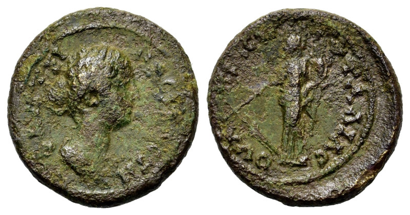 Faustina Junior as Augusta. AD 147-175. Æ (22 mm, 7,5 g) Thrace, Pautalia. RPC I...