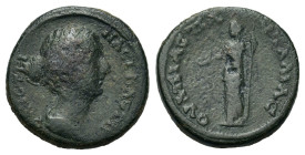 Faustina Junior as Augusta. AD 147-176. Æ (20,7 mm, 6,8 g). Thrace, Pautalia. RPC IV online, 8791 (temporary). Very fine.