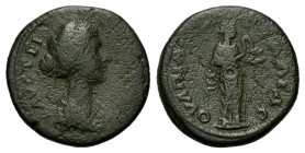 Faustina Junior as Augusta. AD 147-176. Æ (21 mm, 6 g) Thrace, Pautalia. RPC IV online, 8819 (temporary). Very fine.
