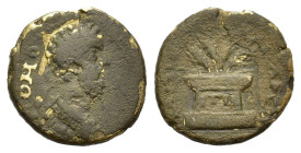 Commodus. AD 177-192. Æ (24,6 mm, 9,7 g) Cappadocia, Caesarea. RPC IV, 10076 (temporary). Very fine.