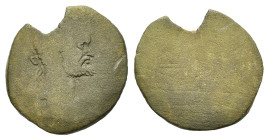 Septimius Severus. AD 193-211. Æ (28 mm, 13 g). Uncertain mint. Fair.