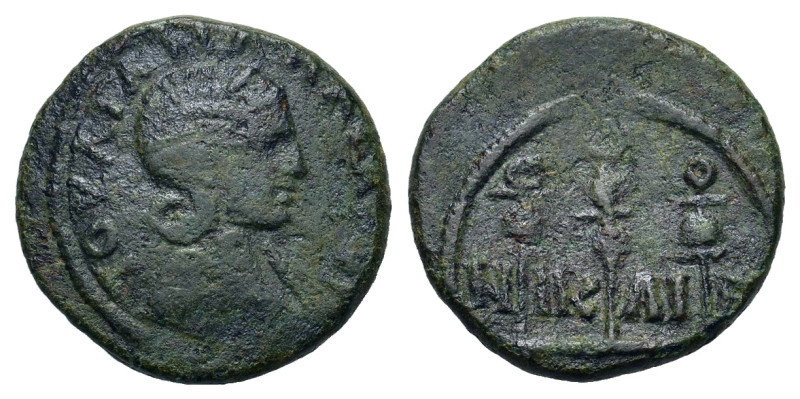 Julia Mamaea as Augusta. AD 222-235. Æ (20 mm, 5 g). Bithynia, Nicaea. Weiser Ni...