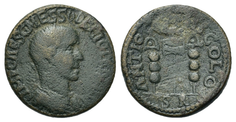 Trajan Decius. AD 249-251. Æ (23,4 mm, 8,3 g). Pisidia, Antioch. SNG Copenhagen ...