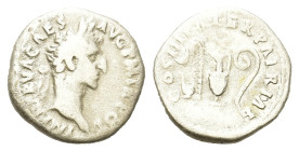 Nerva. 96-98 AD. AR Denarius (18mm, 2,80gr.). Rome mint. Struck AD 97. IMP NERVA CAES AVG P M TR POT II, Laureate head right. R/ COS III PATER PATRIAE...
